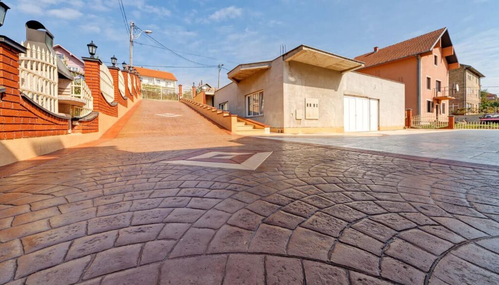 decorative stamped concrete