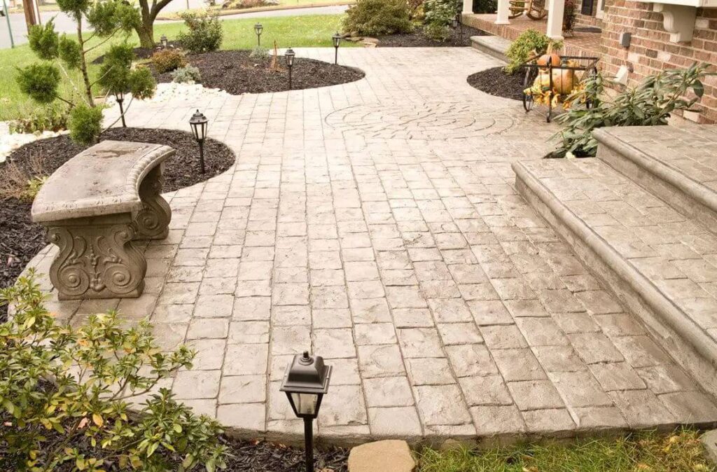 stamped concrete design service